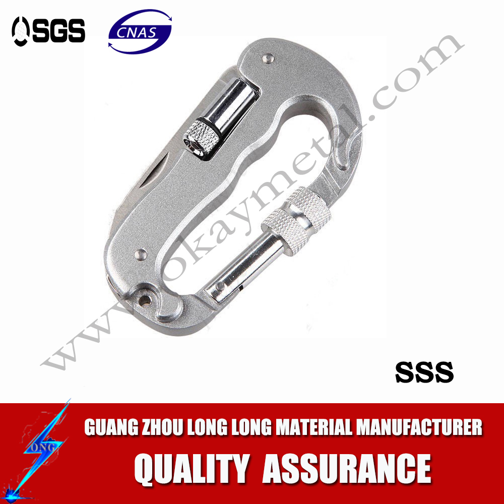 Zinc Plated cold formed steel Carabiner
