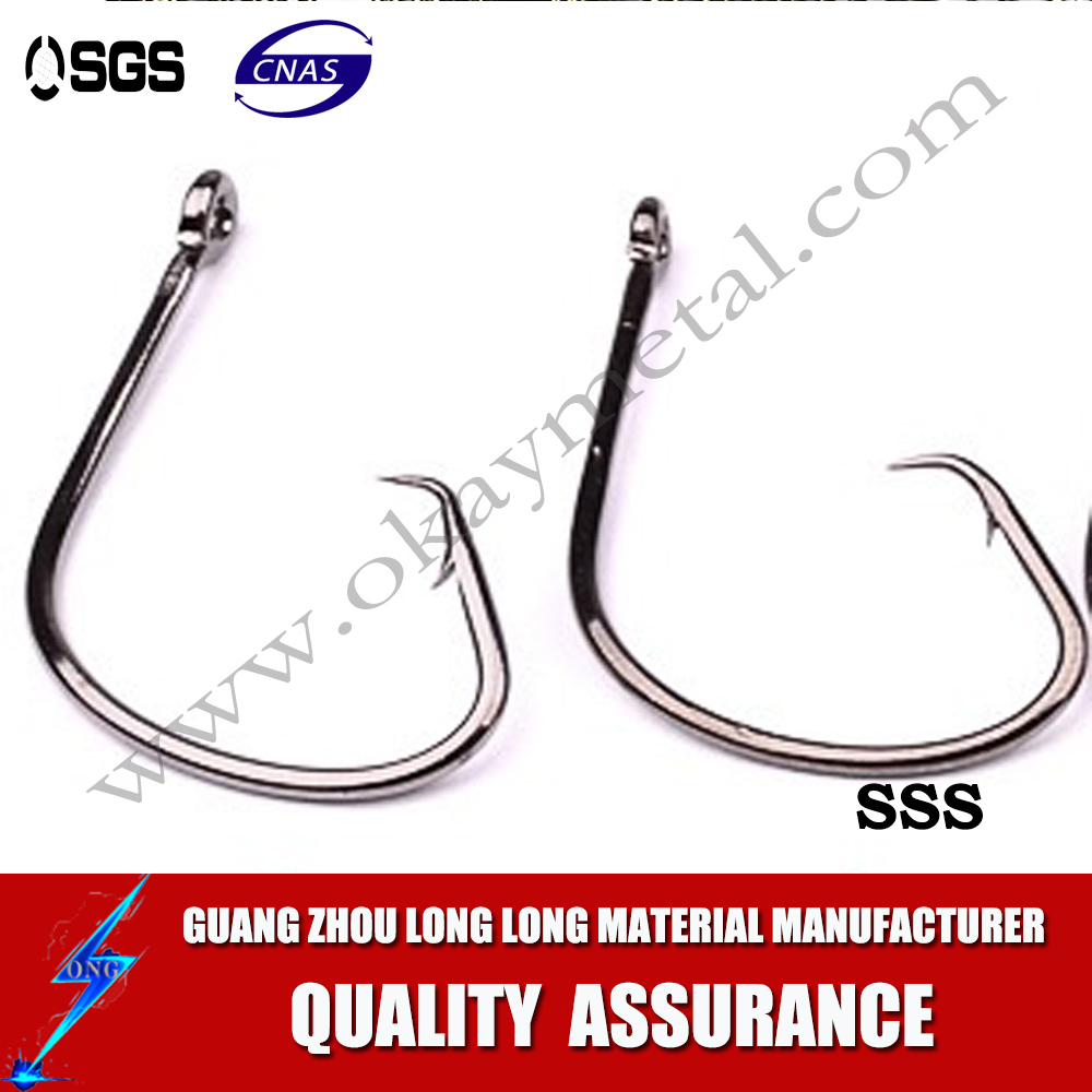  Chinese Supplier High Carbon Steel Fishing Hooks Single Fish Hook Hook Fishing Tackle Bulk 