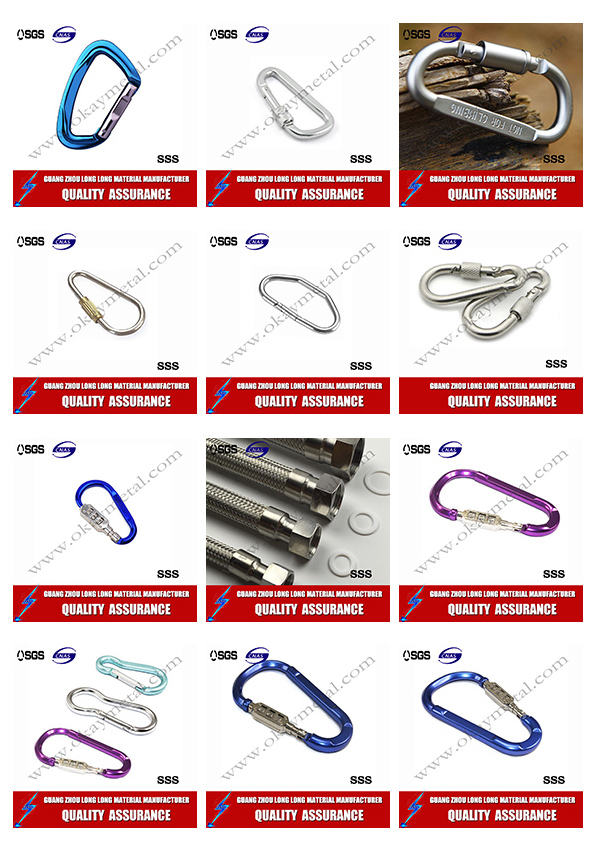 Popular plastic carabiner s biner carabiner hook plastic carabiner hook