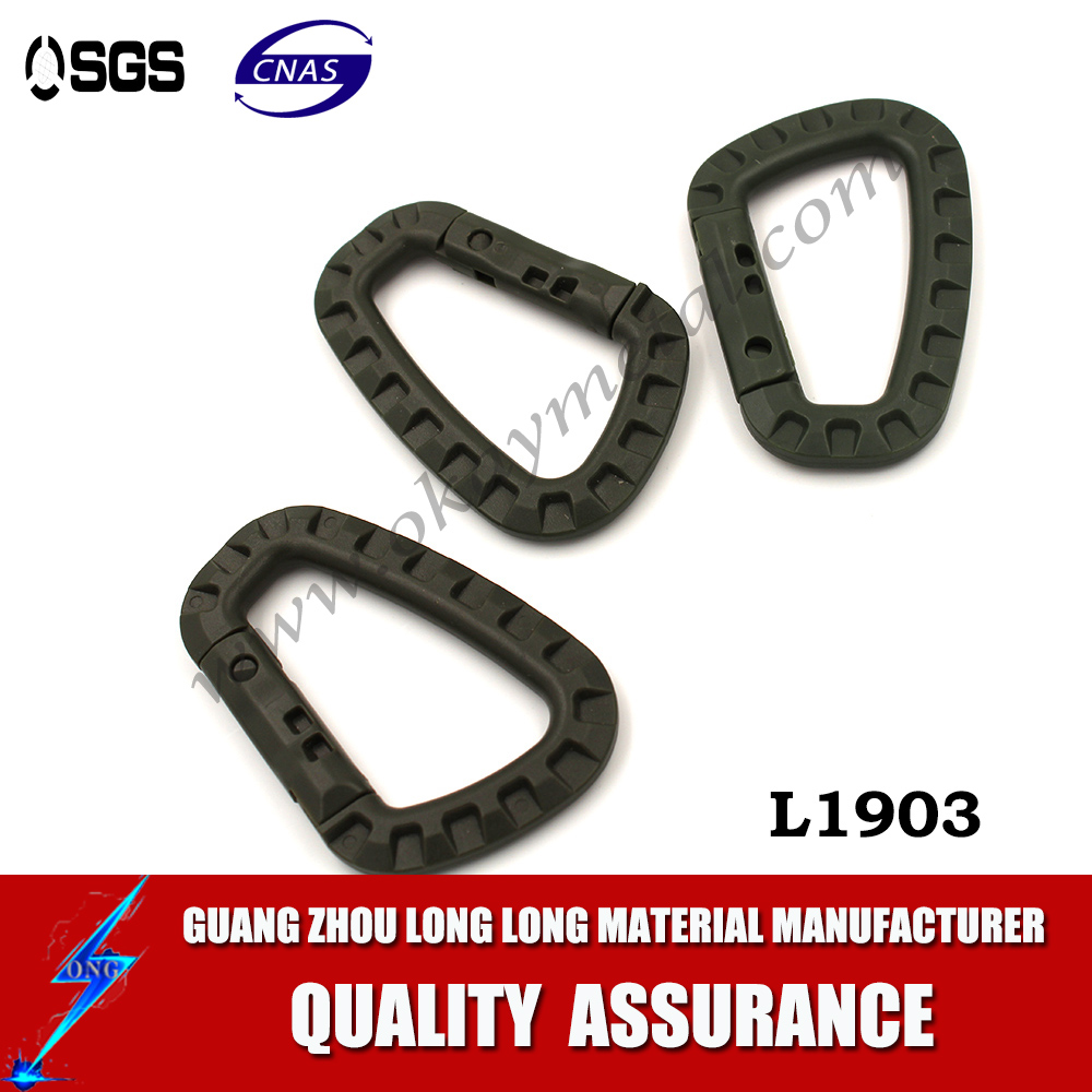 Hot sale Plastic Classical Design Carabiner 
