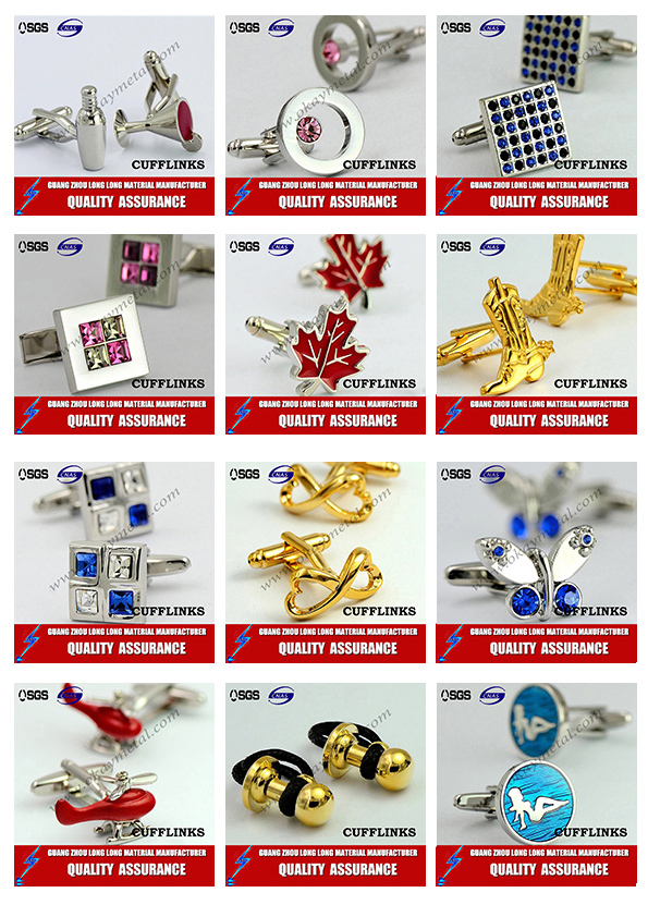 Alphabet Cuff Link Metal Letters Cufflinks