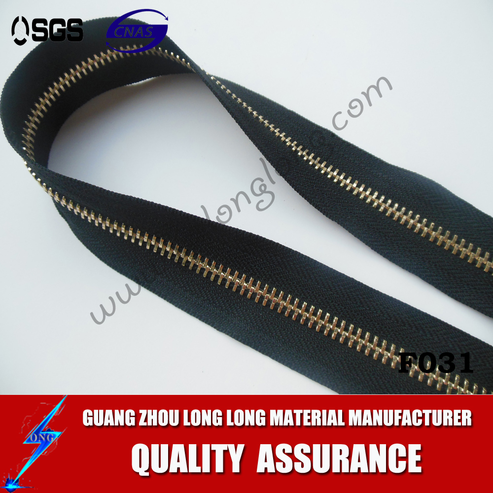 Open End Zipper For Leather Handbags