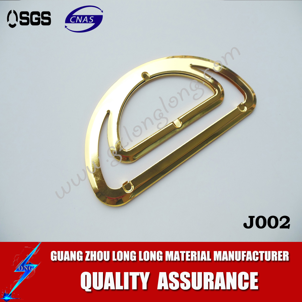 High Quality Colorful Purse Frame Handbag Supplies Metal Purse Frame