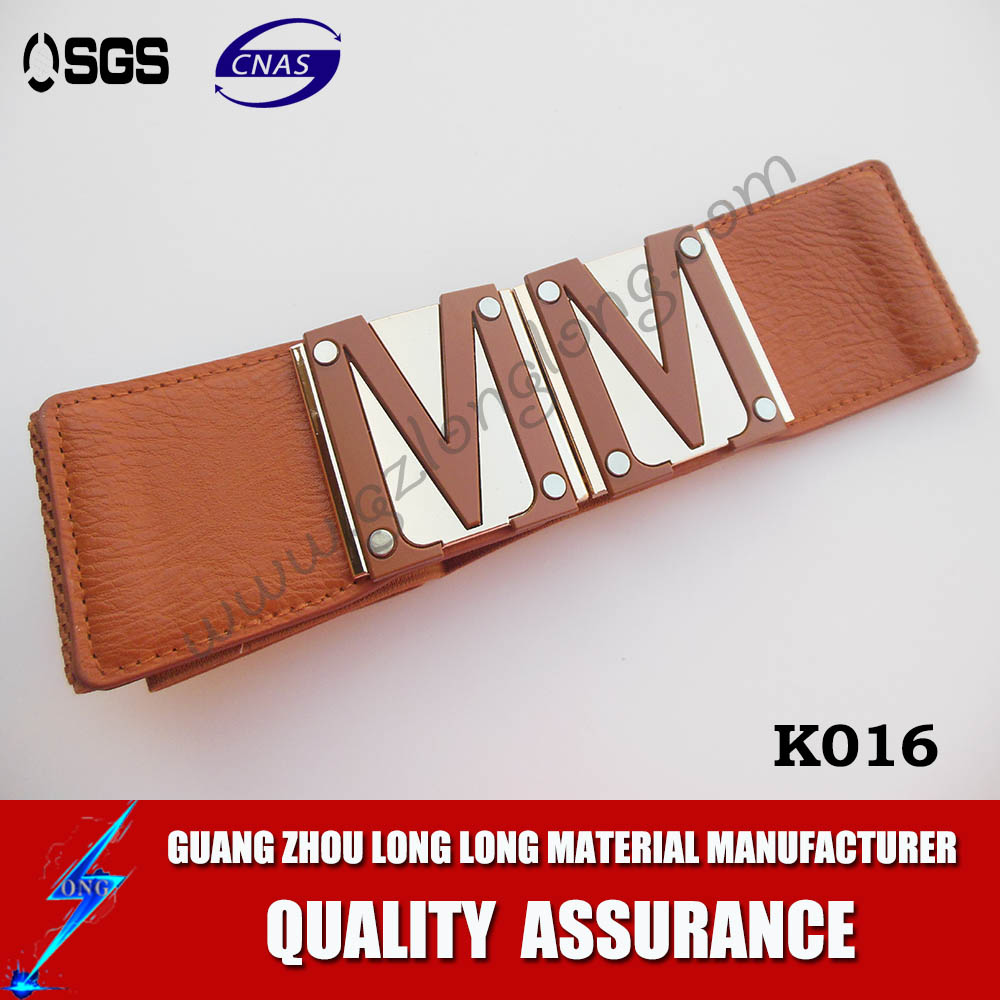 2016 Classical Women Leather Braided Belt