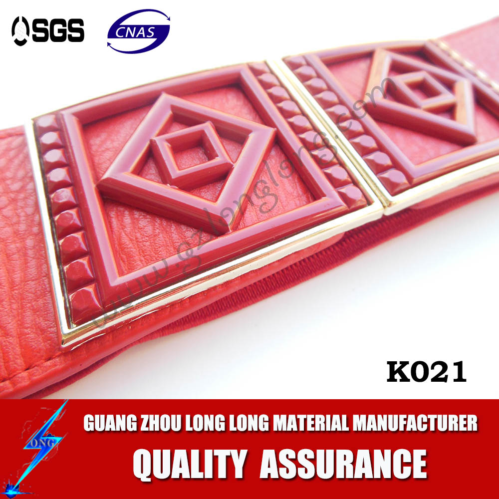 Candy Color Pu Bow Buckle Skinny Ladies Fashion Woman Belt