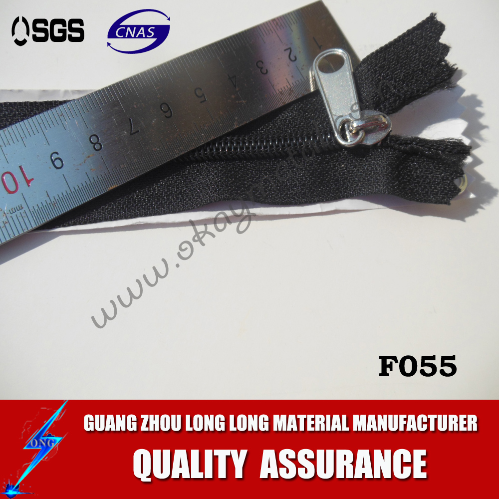 Zipper With Adhesive