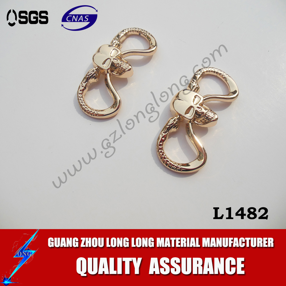 Fashion Sandal Buckle / Metal Buckle With Rhinestone Shoes Buckle