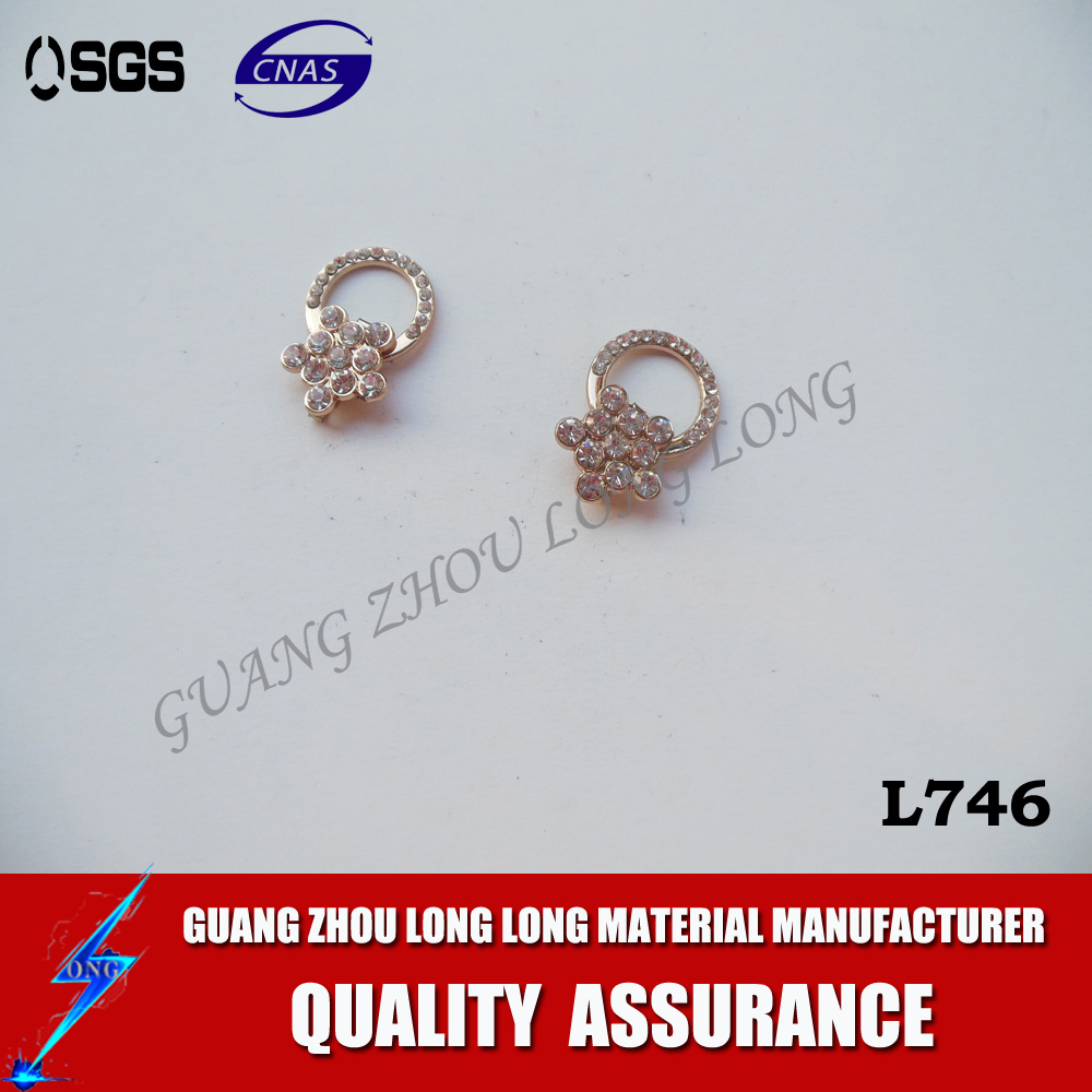 Wholesale fashion butterfly metal shoe buckle accessories shoe clip decoration