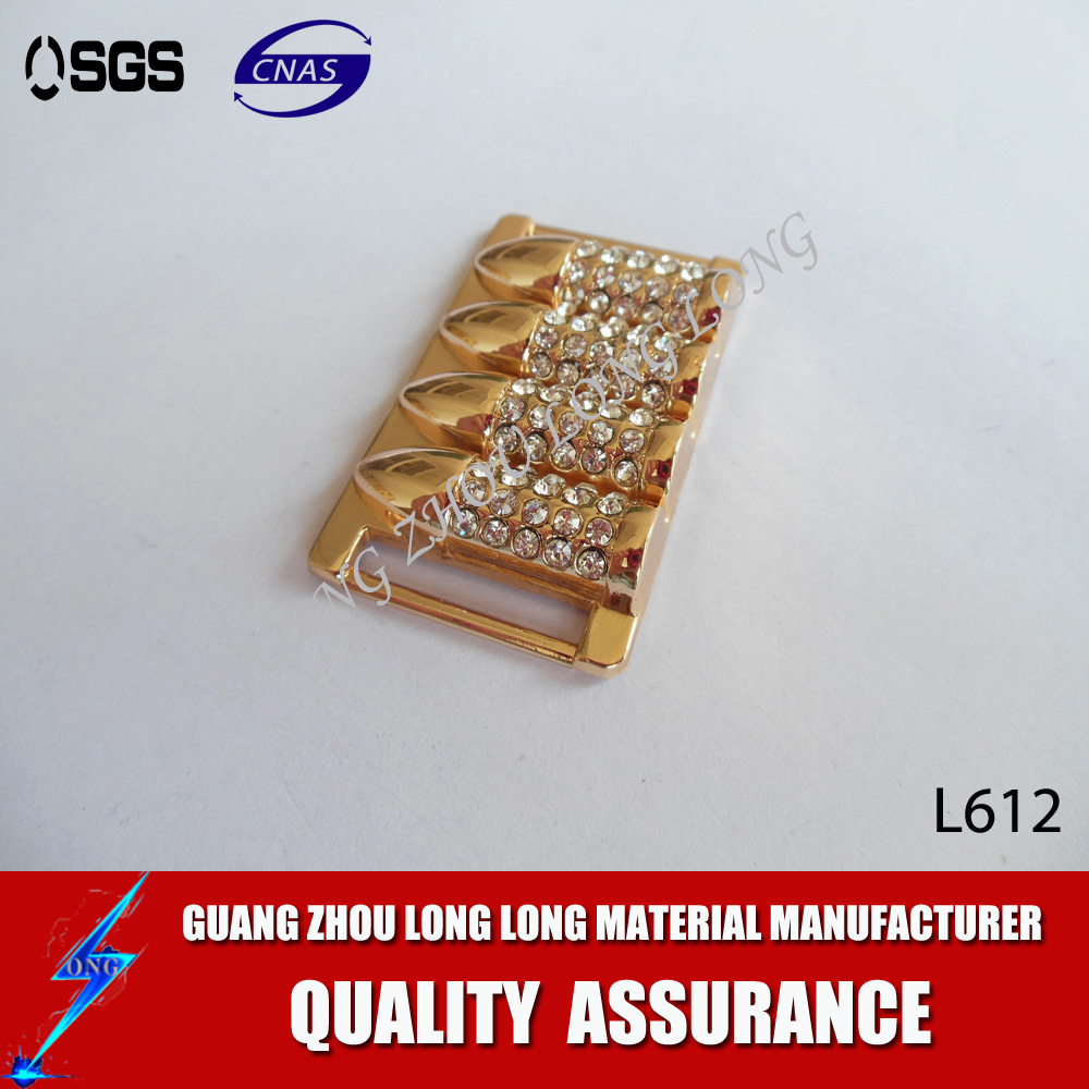 Custom Women Shoe Accessory Rhinestone Decorations For Shoe