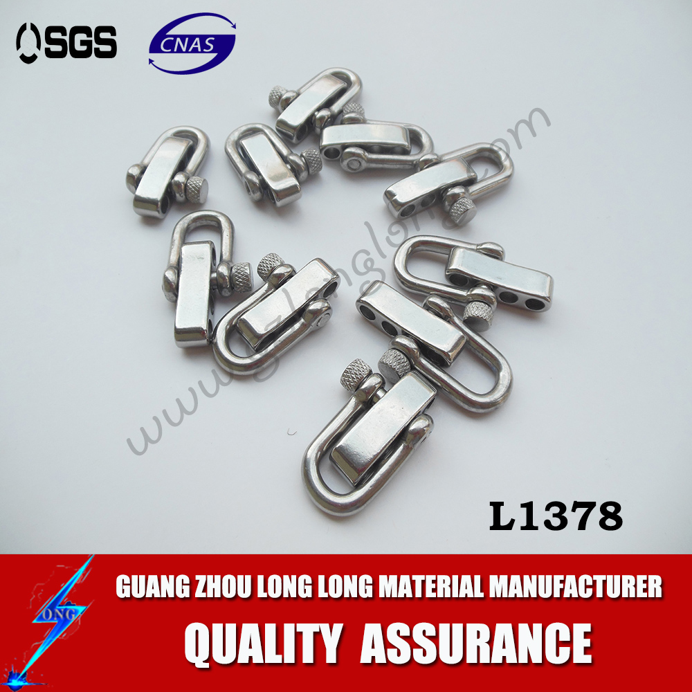 European type carbon Steel D Shackle 