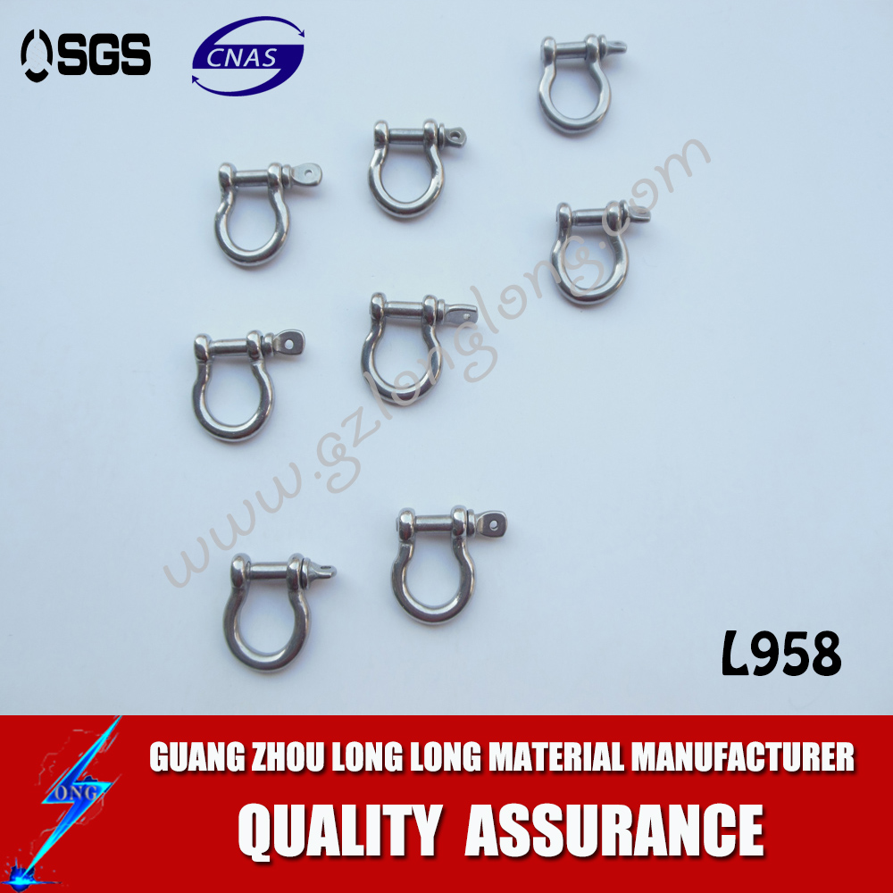 Stainless Steel Or Galvanized Bow Shackle