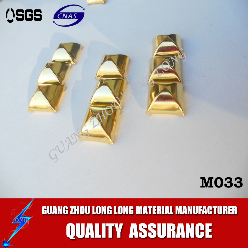 Metal Hardware Leather Pyramid Cap Studs And Rivets