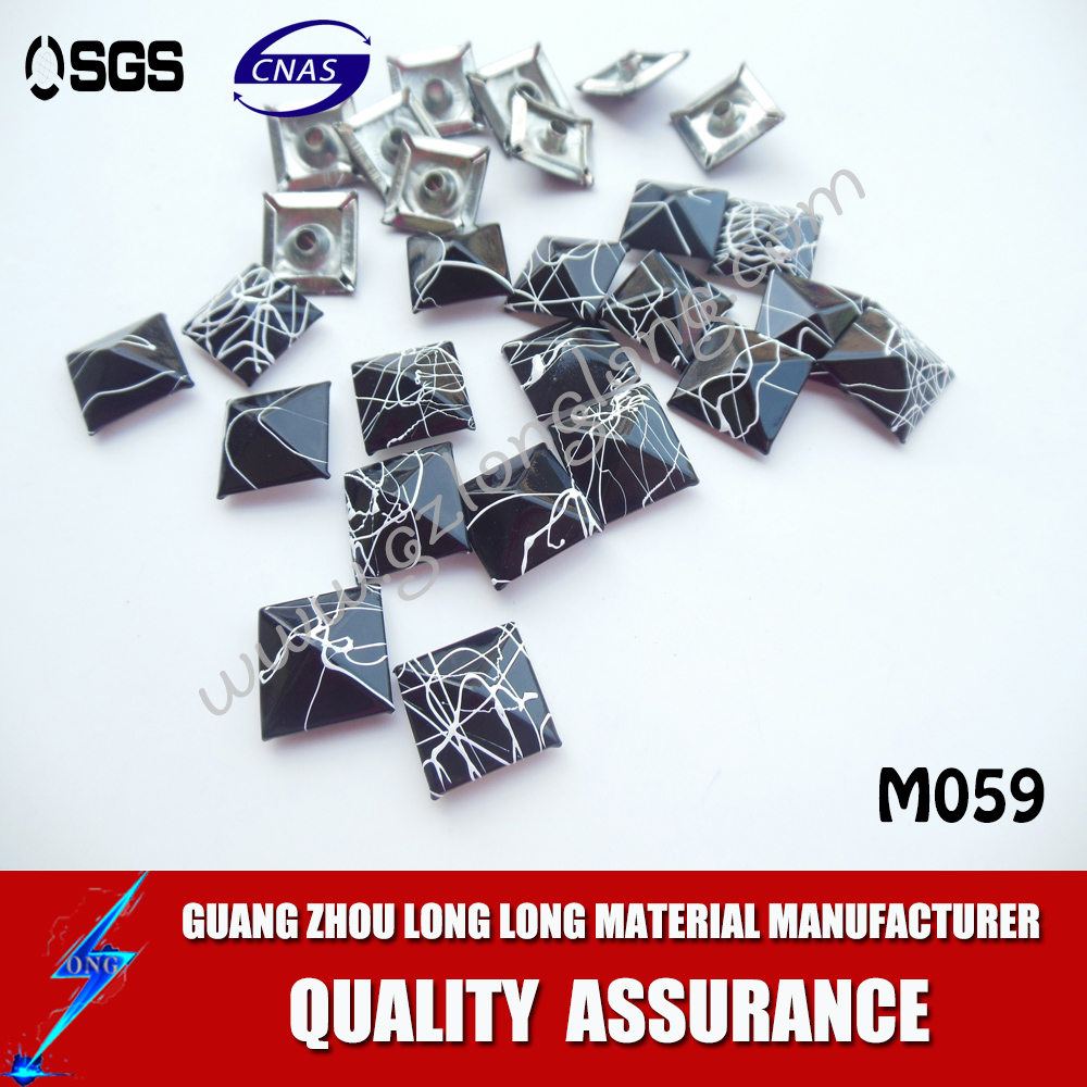 Metal Nailhead Pyramid Spike Studs For Leather