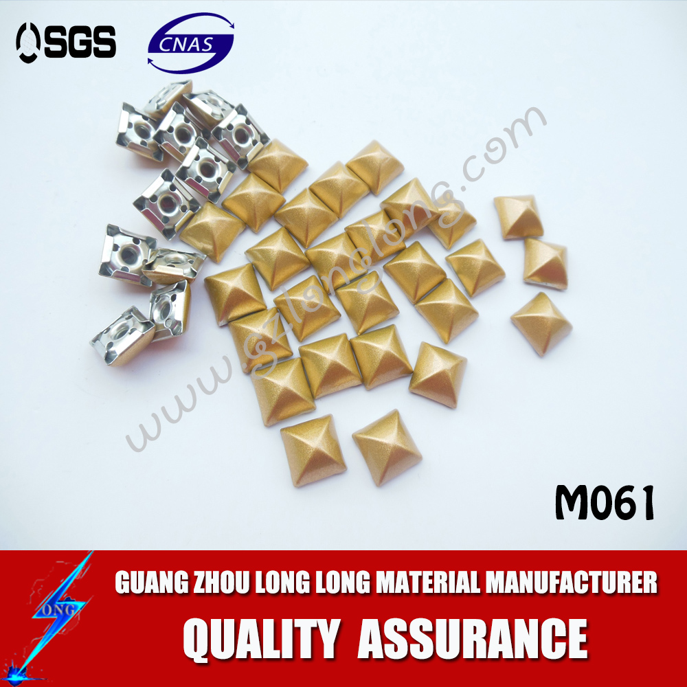 Wholesale Decoration Pyramid Metal Stud Rivet Nailhead For Garment And Shoes