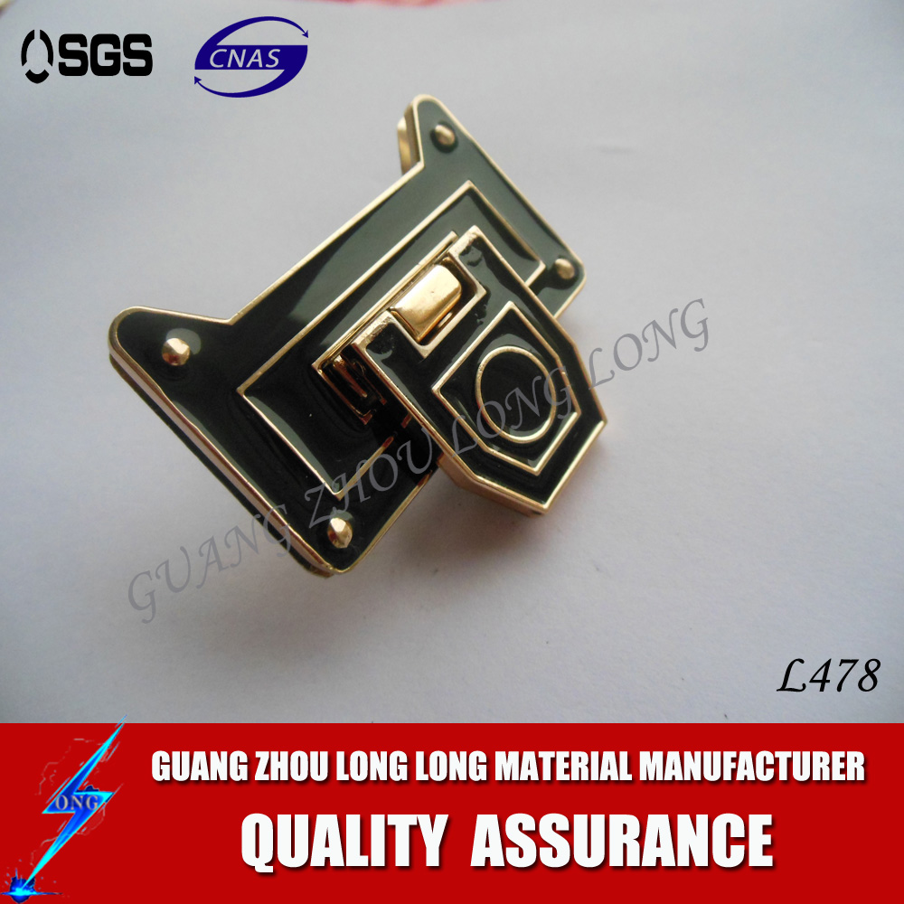 Classic Style Ladies Bag Fashion Bag Metal Turn Lock