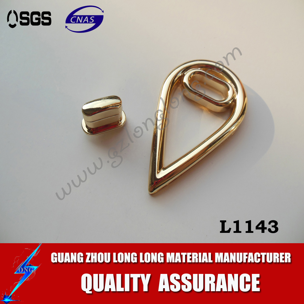 Newest Bag Hardware Turn Lock Twist Lock,Round Shape Metal Handbag Lock