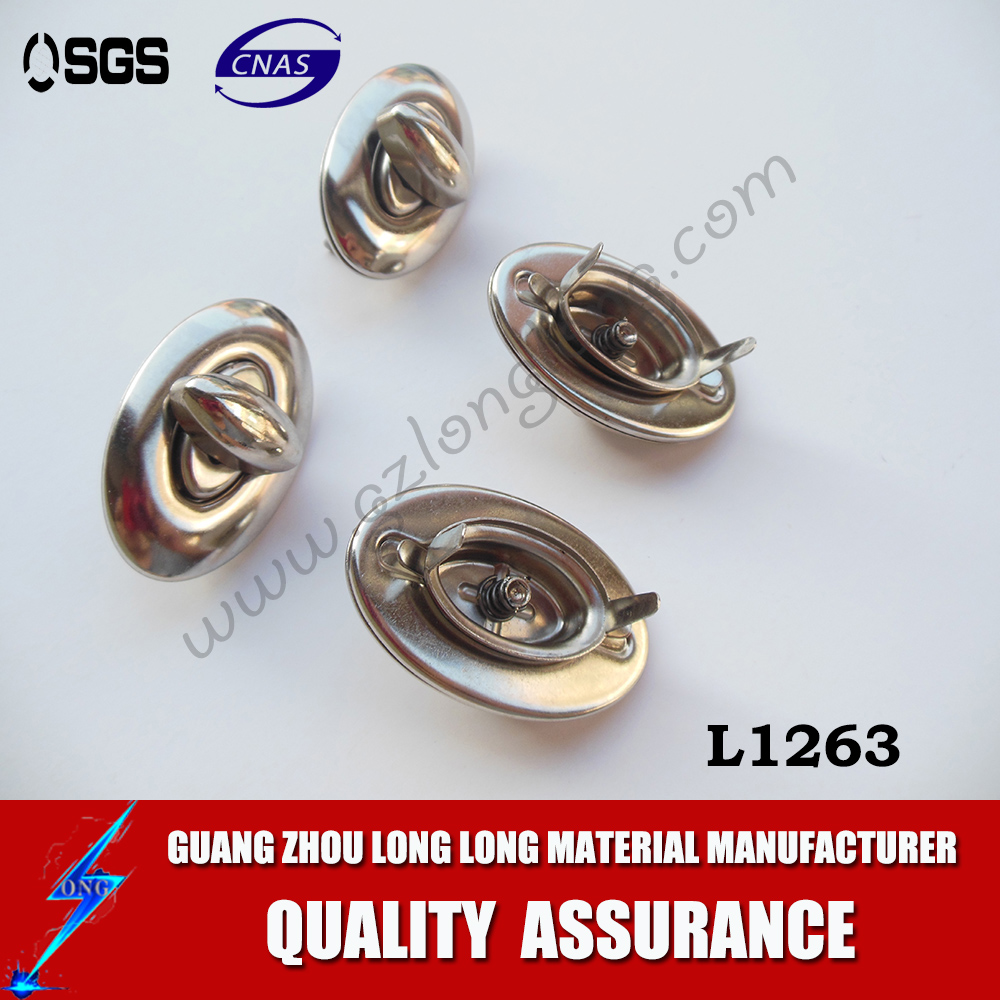 Handbags  Case Metal Press Clasps Lock