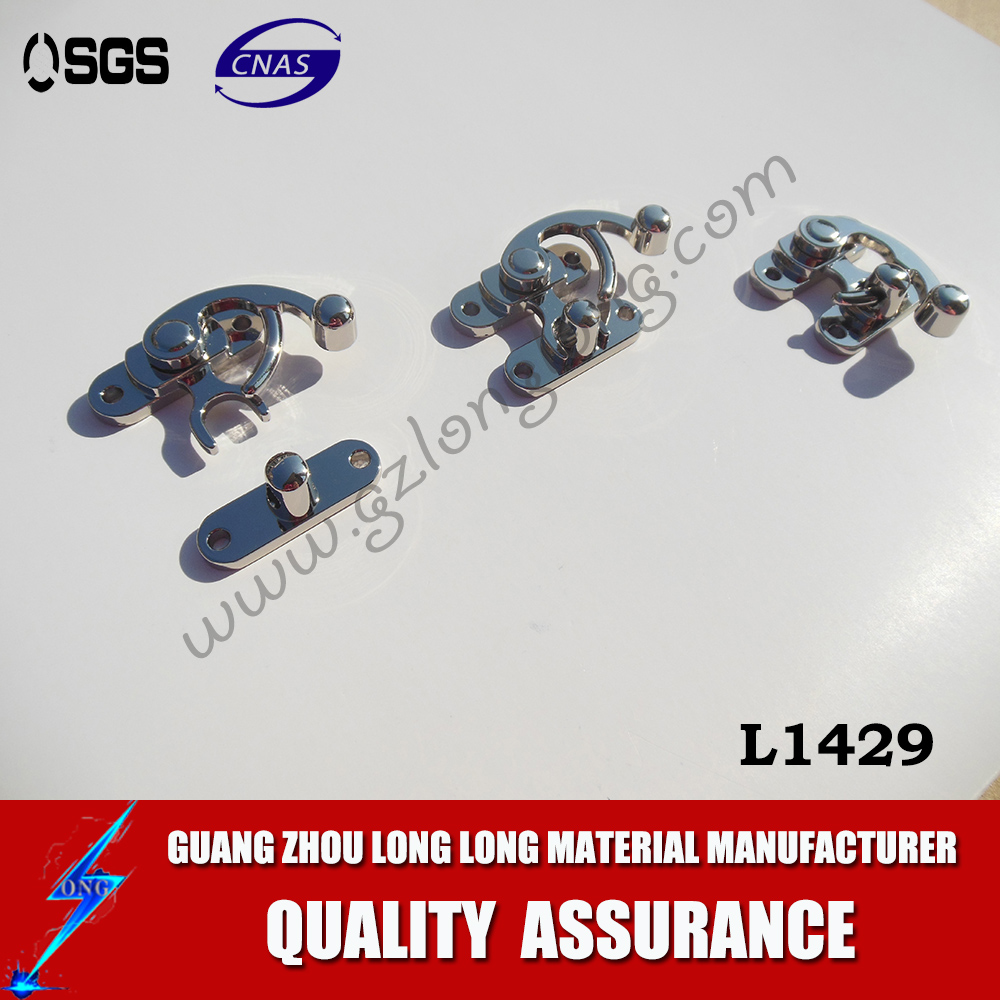 Metal Lock For Box/ Metal Clasp Wholesale Zinc Alloy Case Lock