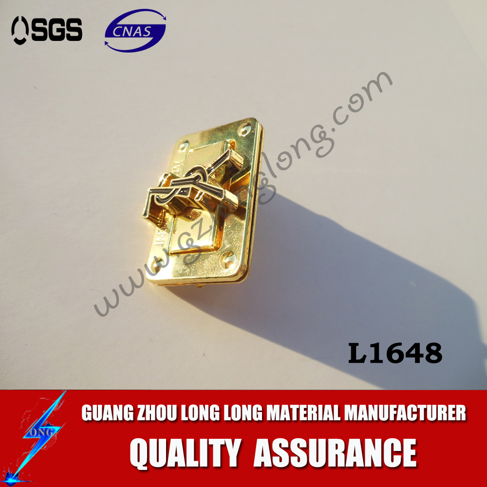 Metal Handbag Case Clasp Lock