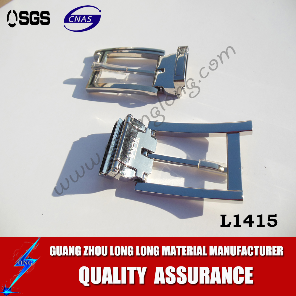 Business Man Gun Black Color Metal Automatic Belt Buckle Manufacturer