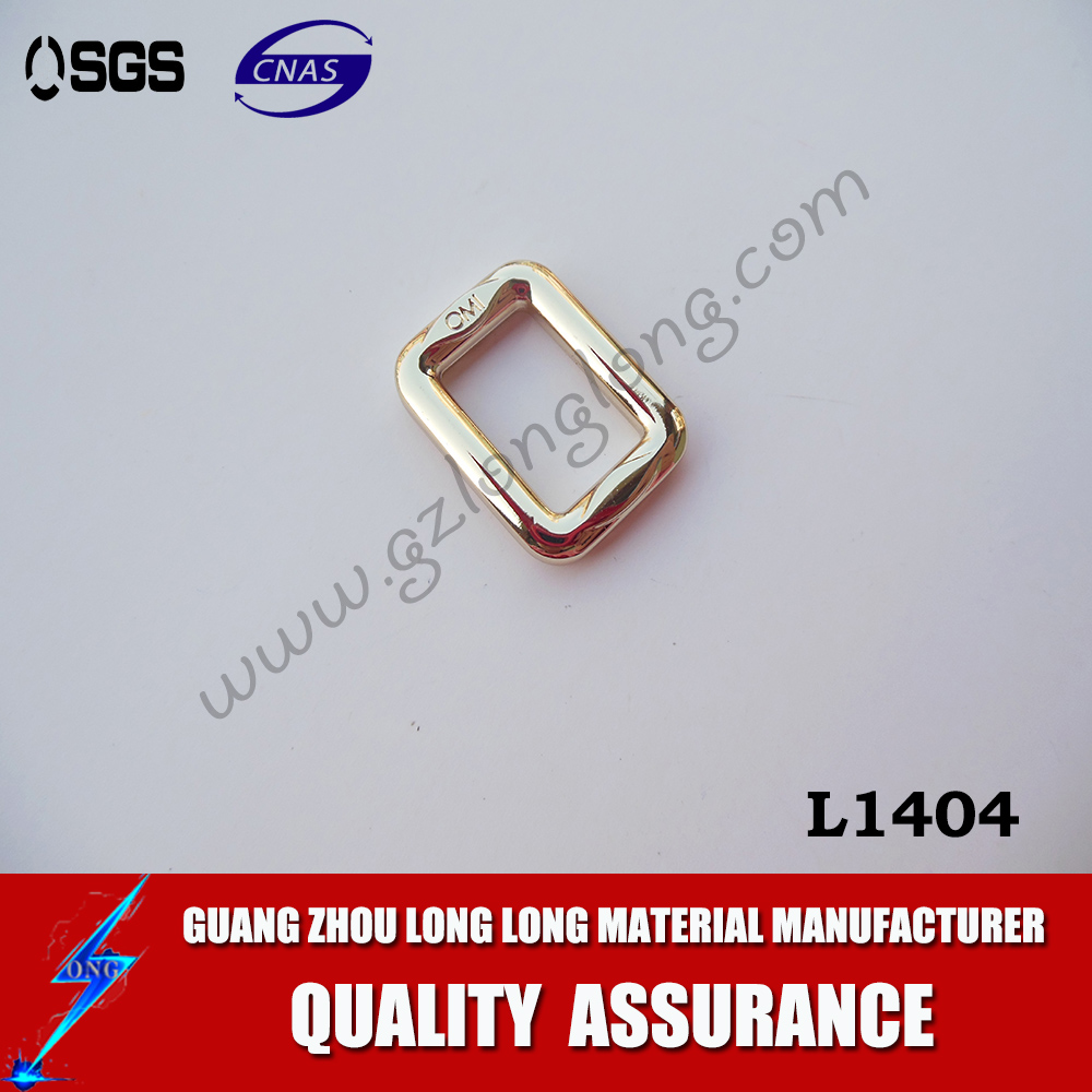 For Bags Nickel Palted Welded Square Buckle