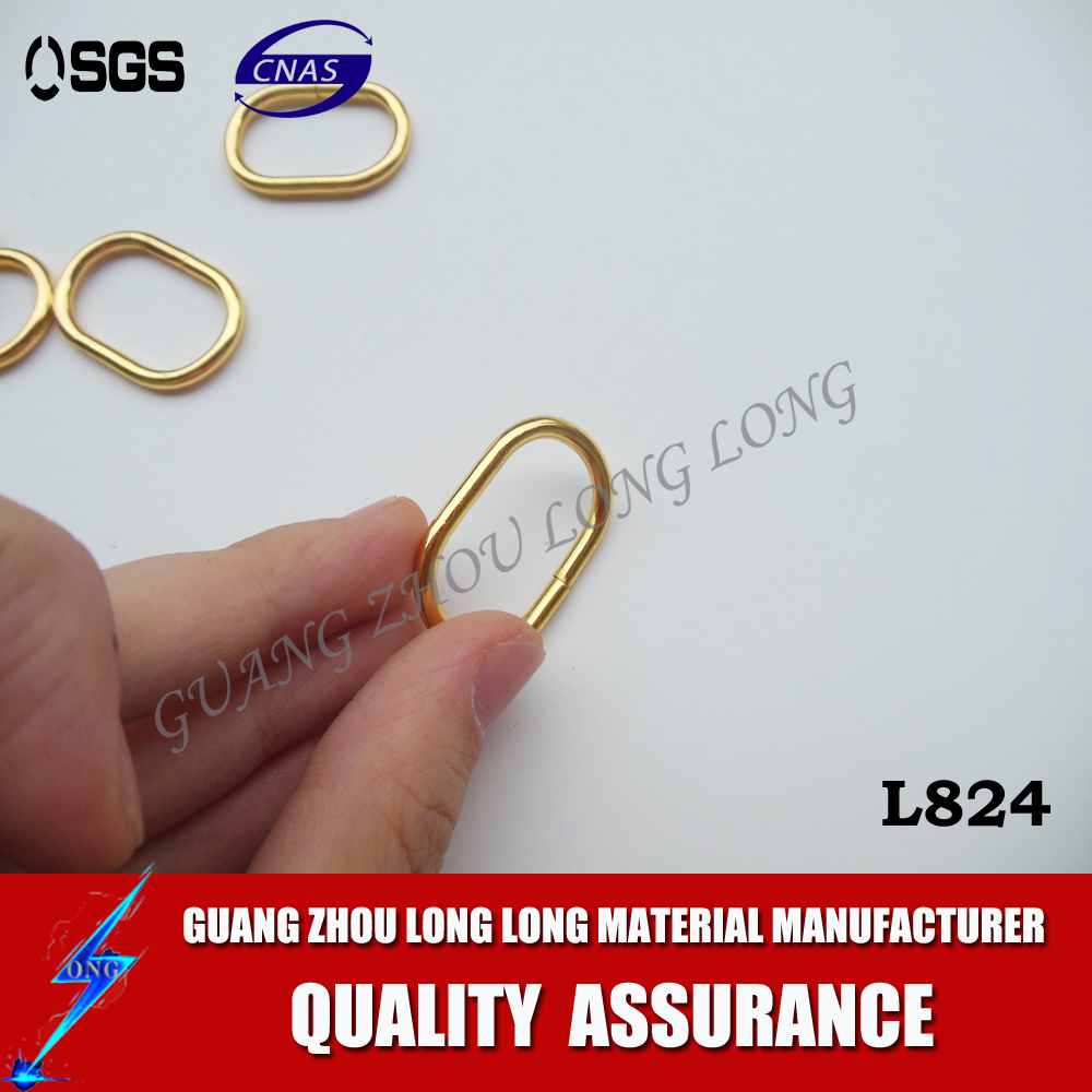 Handbag Hardware D Shape Bag Buckle