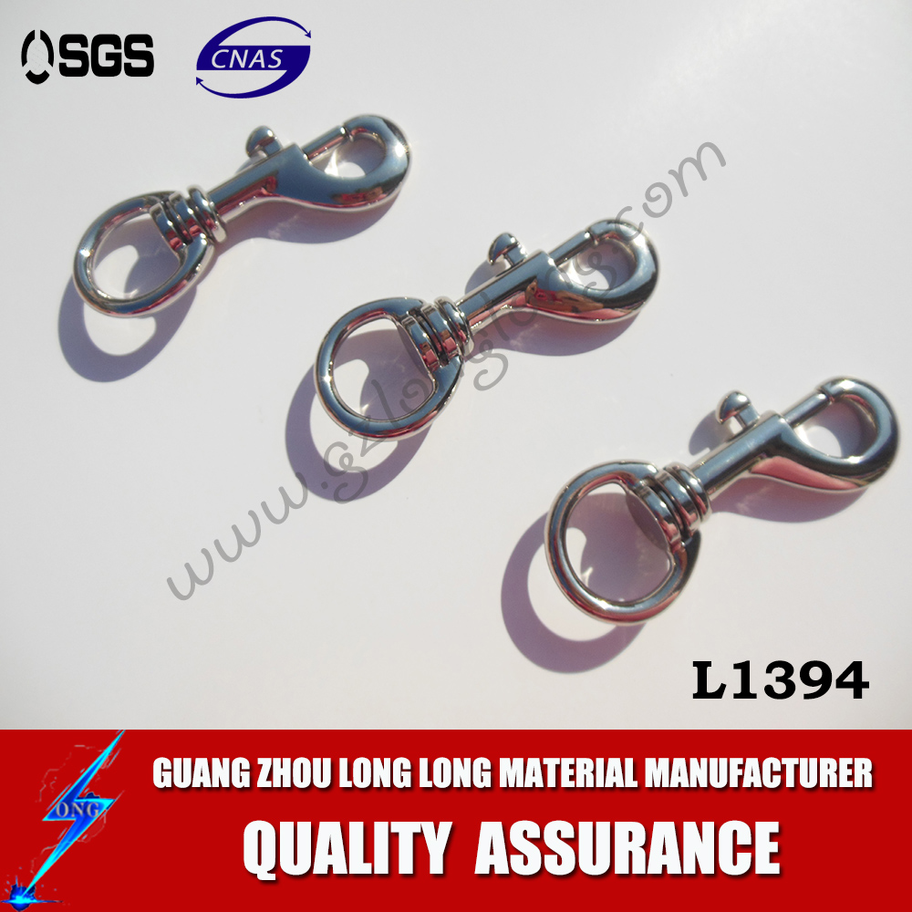 Swivel Spring Bolt Trigger Snap Hook For Purse Handbag