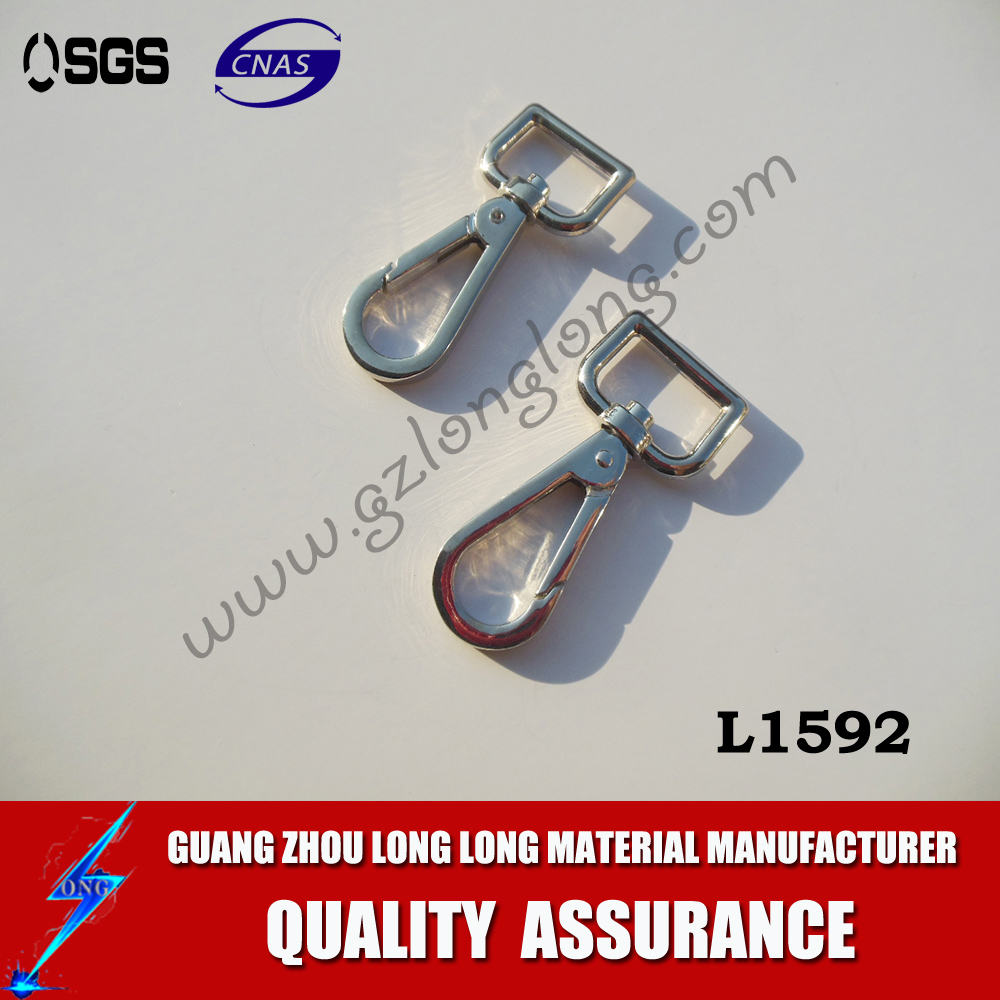  Polished Hanged Plated Handbag Lobster Clasp Snap Hook