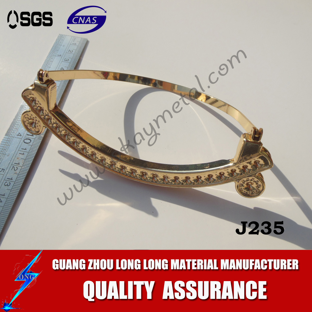 Wholesale Women Bag Handles Metal Frame,Purse Frame Metal 