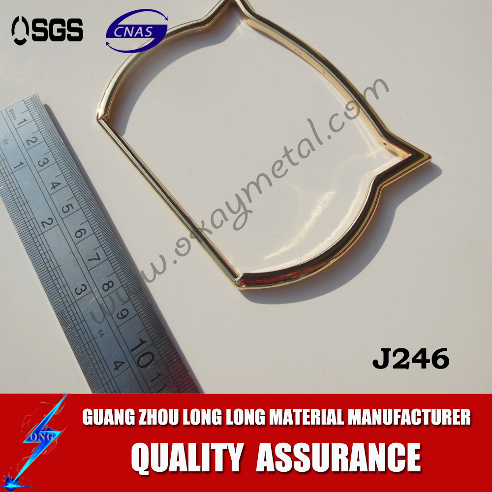 Custom Screw Metal Accessories Corner Protector Purse Frame For Bags