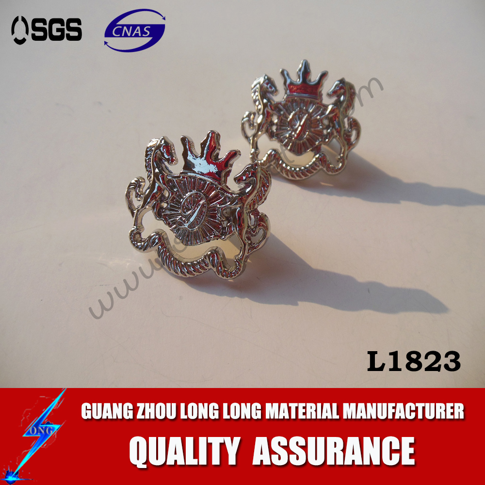 Brand Logo Metal Tags For Bags