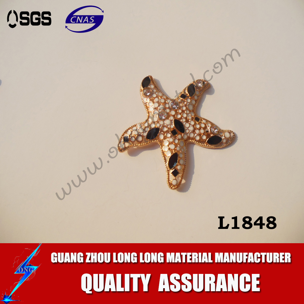 Fashion Diamond Shoe Accessories Shoe Buckles For Lady Sandle