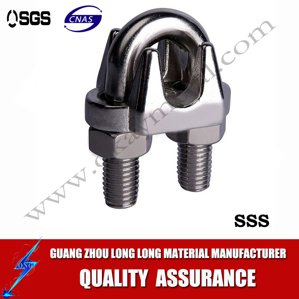 China Supplier Malleable Gavanized Wire Rope Clip 