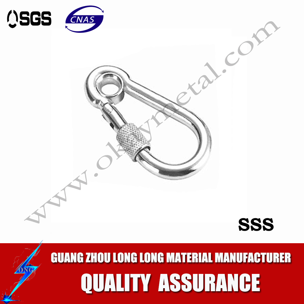 Zinc Plated cold formed steel Carabiner