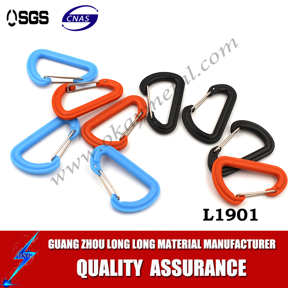 Popular plastic carabiner s biner carabiner hook plastic carabiner hook