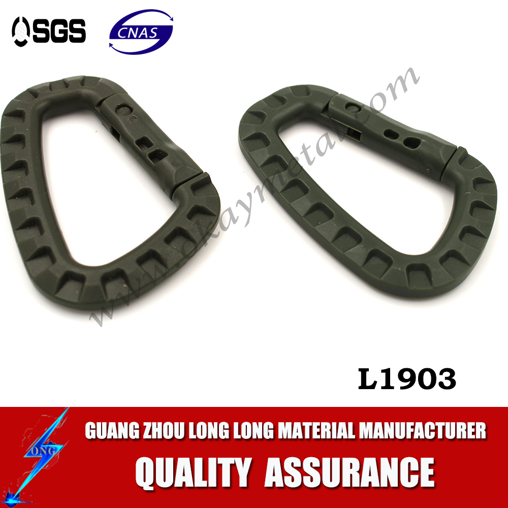 Hot sale Plastic Classical Design Carabiner 