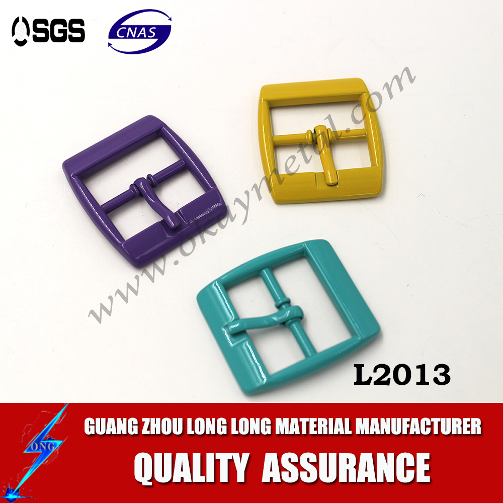 Colorful metal china shoe buckle 