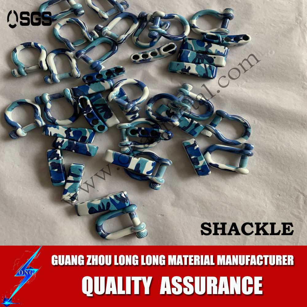 print shackles ,rainbow colorful printing shackles Popular D Shackle With Various Styles,D Type Shackle 