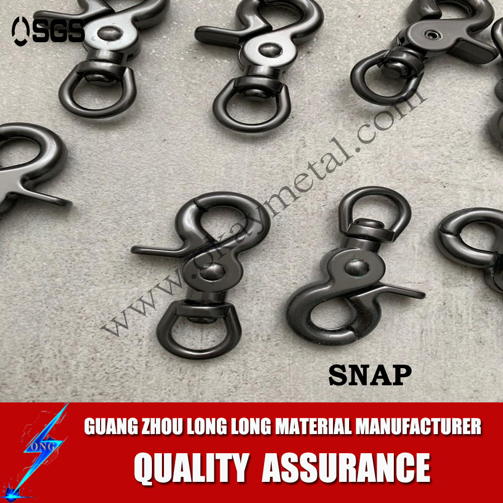 Rose Gold Dog Collar hardware Metal Quick Side Release Buckles For Dog Collars 