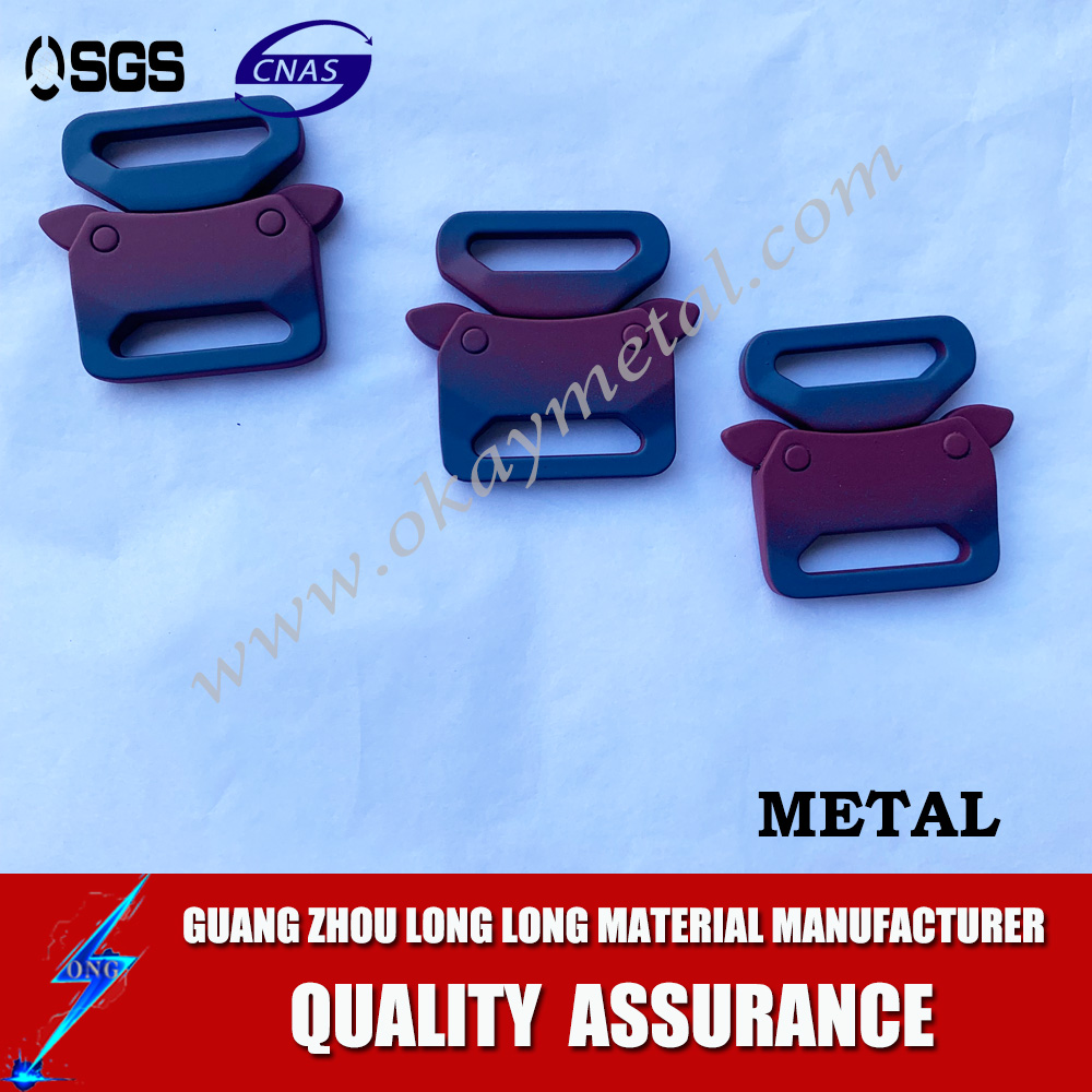 Silicone Shoulder Straps Clasp Hook Adjustable Slip-Resistant Belt Buckle Accessories