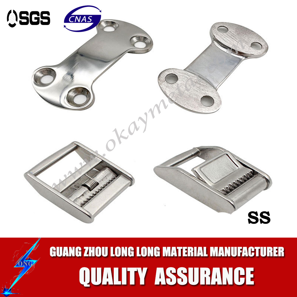 Factory Custom Buckle Stainless Steel Roller Belt Buckle for Dog Leash Bag Accessories
