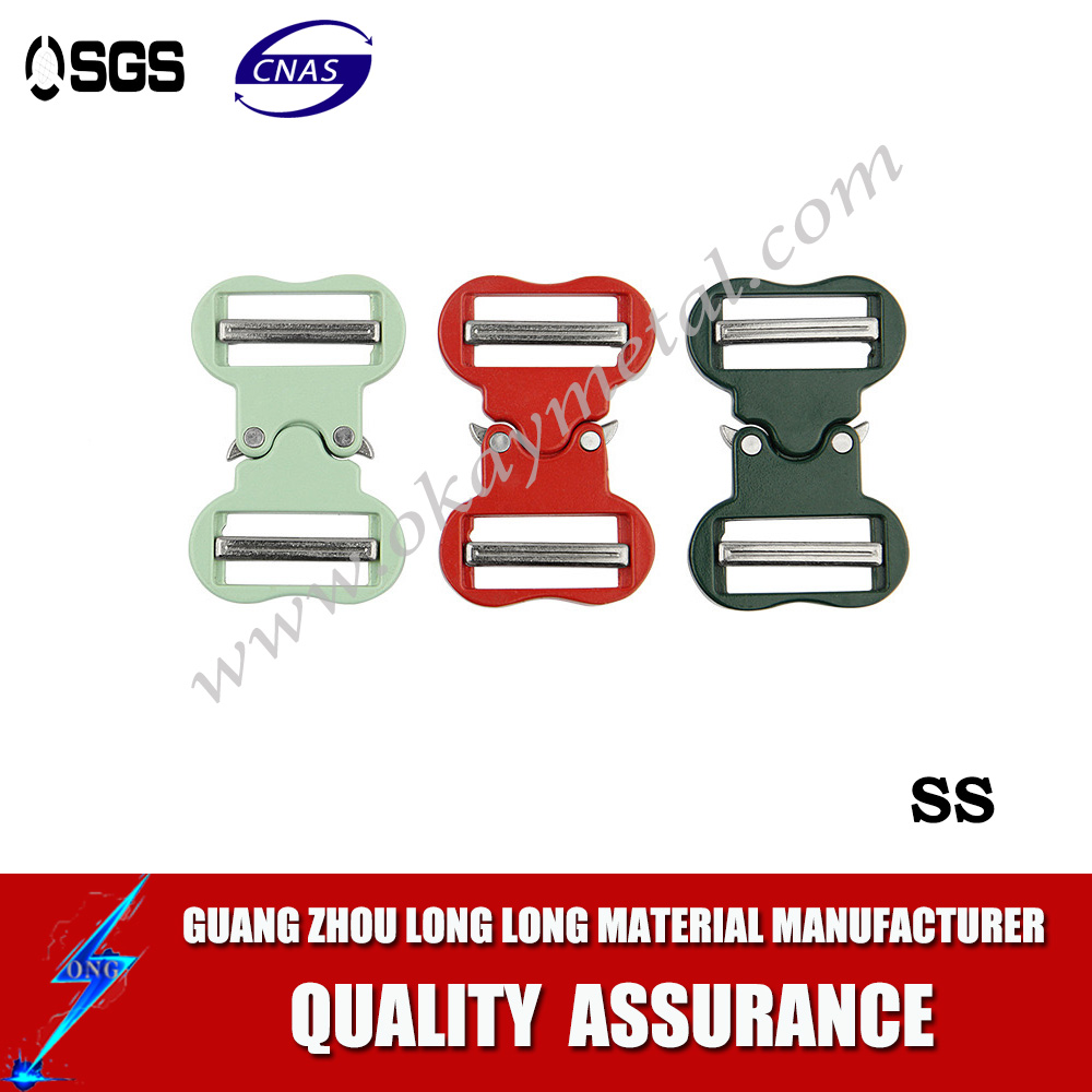 Mens Tactical Nylon Belt Buckle Support Custom Logo Adjustable Side Release Plastic Tactical Buckle For Backpack Military buckle