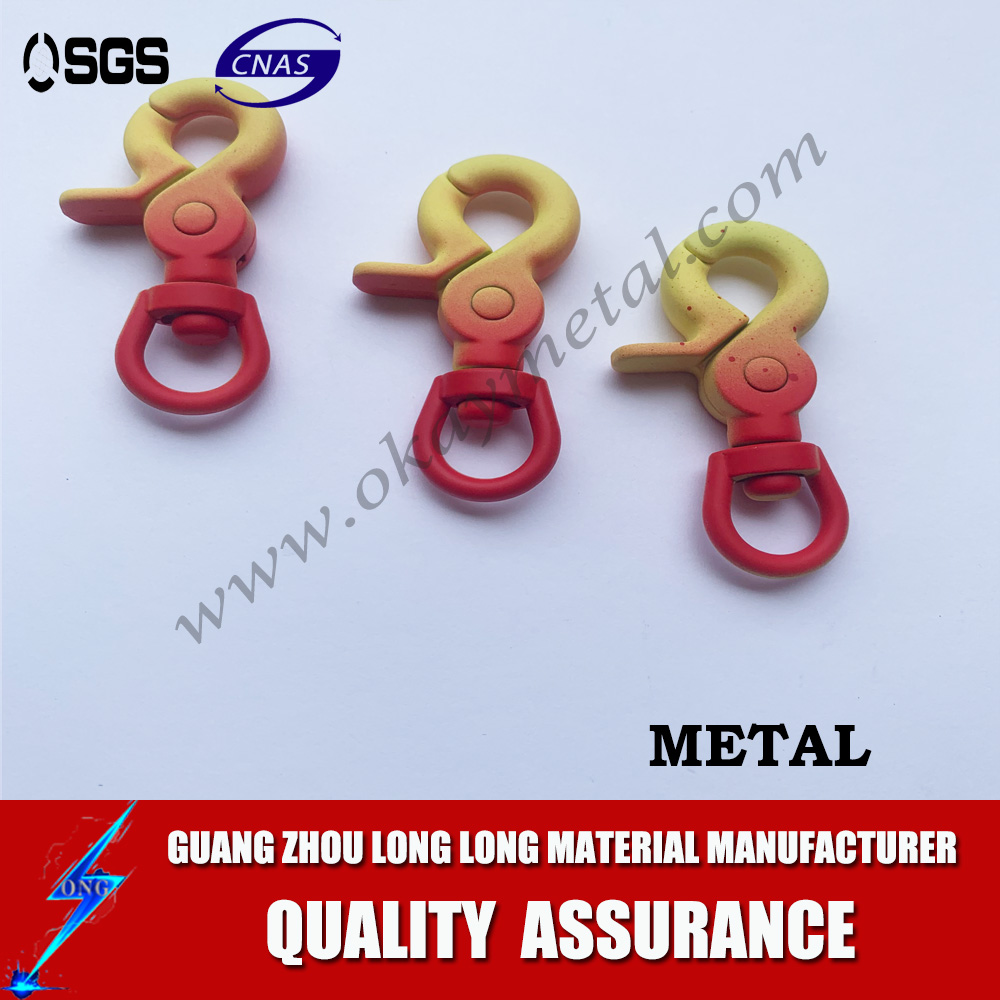 outdoor rainbow slide colorful slide for children plastic durable slide snap buckles  snap hooks zamak 