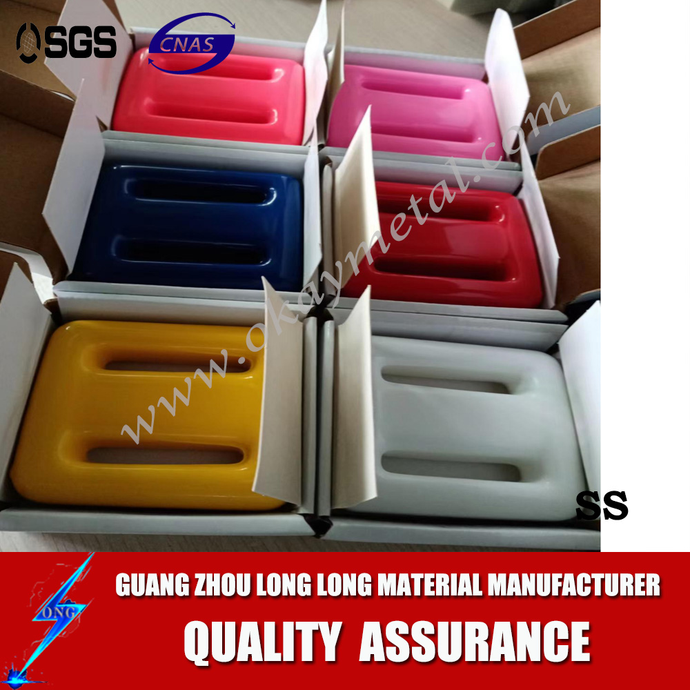 Wholesale belt type diving lead weight 1KG uncoated lead color diving weight